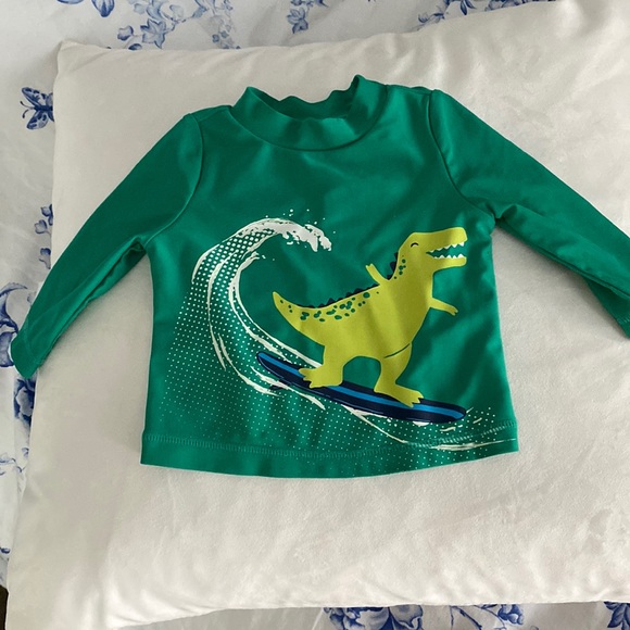 Dino 🦖 swim long sleeve shirt - Picture 1 of 1